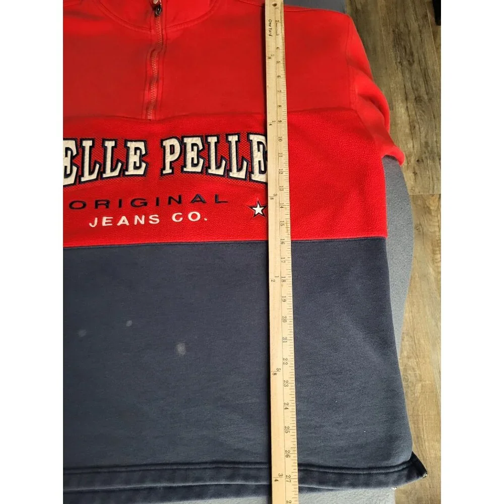 PELLE PELLE Marc Buchanan VTG Y2K 90s Pullover Streetwear Hip Hop Urban XL - Picture 5 of 9
